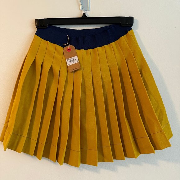 Girls Belle Rose Mustard Skirt - Picture 1 of 3